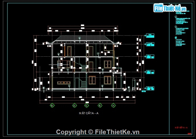 Biệt thự 3 tầng hiện đại 13.5x9m,Biệt thự 3 tầng hiện đại,biệt thự hiện đại 3 tầng kích thước 13.5x9m